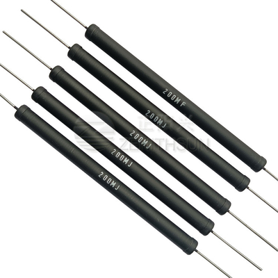 4.5W 10M F ตัวต้านทานแรงดันสูงทรงกระบอกแม่นยำสูงสำหรับเครื่องเอ็กซ์เรย์