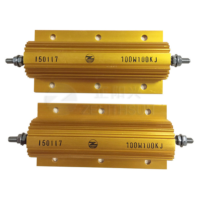 100W ตัวต้านทานพลังงานสูงโลหะหุ้มลวดบาดแผล Dynamic Braking
