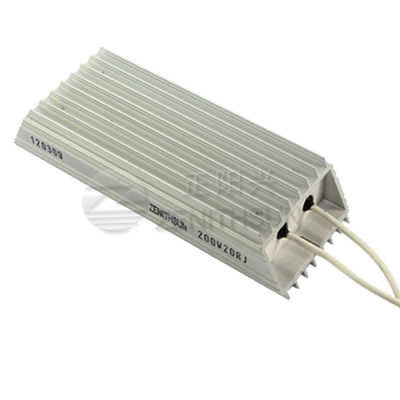 ตัวต้านทานการเบรกแบบไดนามิกแบบลวดพันอลูมิเนียมสำหรับ Vfd พร้อม Flying Leads