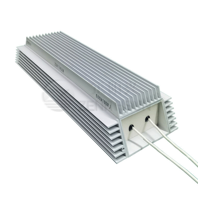ตัวต้านทานการเบรกแบบไดนามิก 1500W หุ้มด้วยโลหะพลังงานสูง 100 โอห์มตัวต้านทานบาดแผล