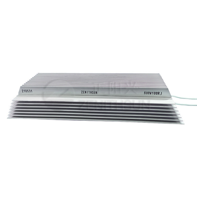 ตัวต้านทานการเบรกแบบไดนามิก 1500W หุ้มด้วยโลหะพลังงานสูง 100 โอห์มตัวต้านทานบาดแผล