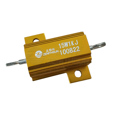 15W 100KΩ LED Load Resistor Wire Wound ตัวยึดพื้นผิวพลังงานสูง
