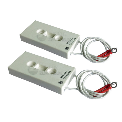 ตัวต้านทานซีเมนต์เซรามิก 80W 20 โอห์ม 500VDC ตัวต้านทานพลังงานซีเมนต์สำหรับการชาร์จล่วงหน้า