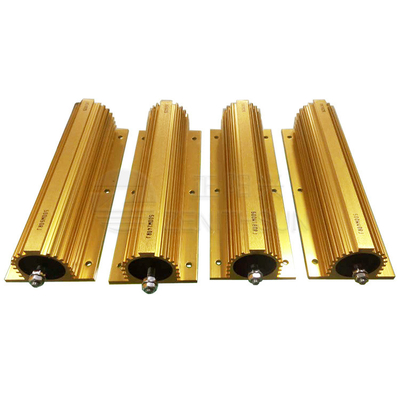 100W4R LED Load Resistor อลูมิเนียม Wirewound พร้อม Chassis Mount