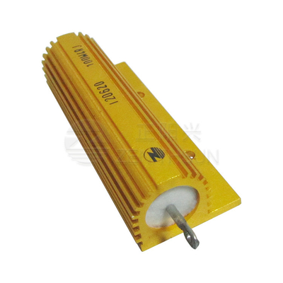 100W4R LED Load Resistor อลูมิเนียม Wirewound พร้อม Chassis Mount